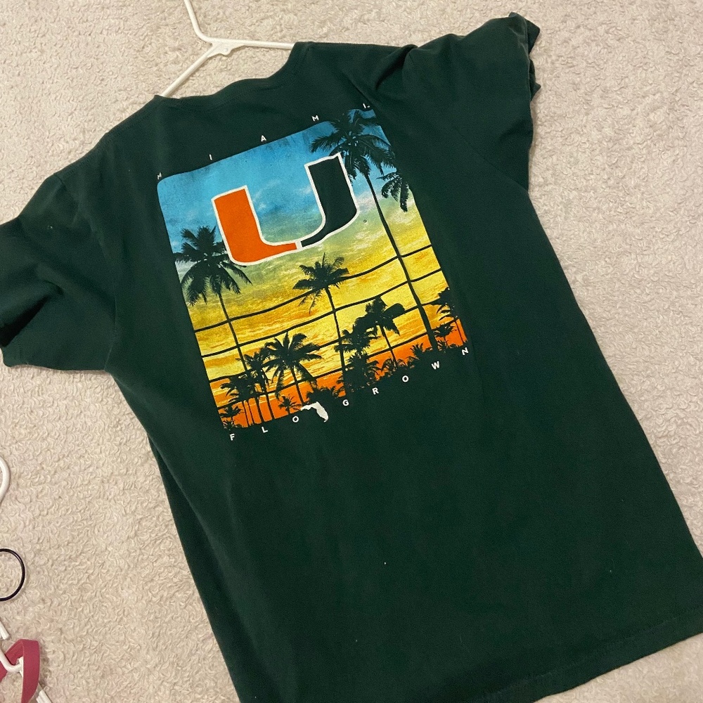 U of Miami shirt